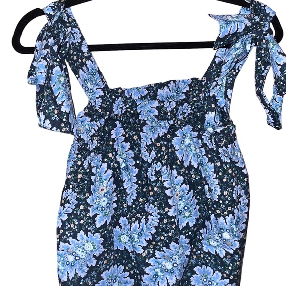 J. Crew Collection Tie-Shoulder Tank in Ratti Pacific Paisley - Picture 8 of 9